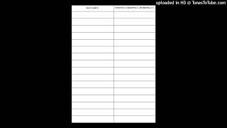 The Habits Scorecard Template | Atomic Habits