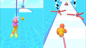 Rope man run game walkthrough all levels 56-60 | Rope Man Run Game New Update Android/ios