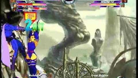 MvC2 Online (360): Brett (MSP) vs Great Bobsta (MSP) 3 .:3.1.10:.