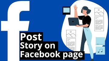 how to post story on facebook page on pc
