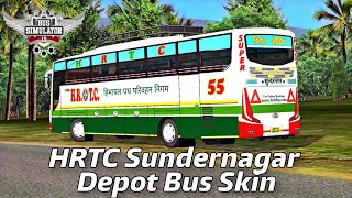 Download HRTC Sundernagar Depot Bus Skin |Bus Simulator Indonesia| @HimalayanGamingZone