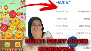 CARA PALING CEPAT MENDAPATKAN TNG DI GAME FRUIT BOOM | GAME BELUM VIRAL TAHUN 2025 DAPAT TNG eWALLET screenshot 3