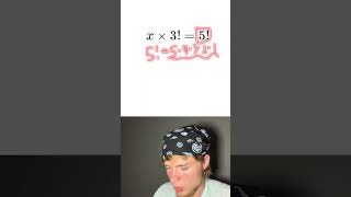 Факториал #maths #куб #математика #7классалгебра #школа #решениеуравнений #логарифм #сложение #ум