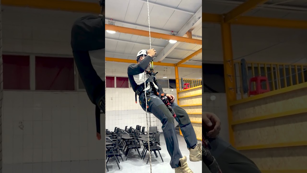 Efficient Lifting Mechanism for Industrial Climbing – Makes Work at Height Easier