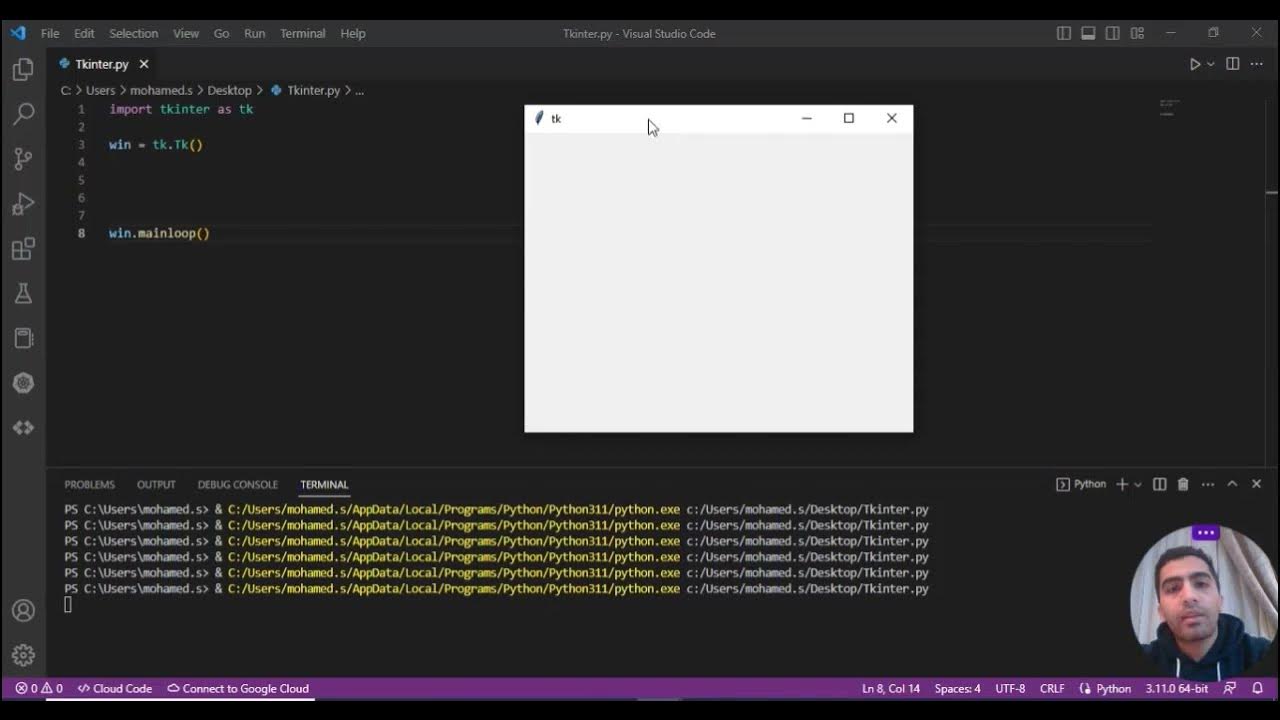 1- Intro to Create Desktop App With Python And TKinter مقدمة عن واجهات ...