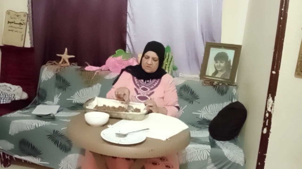 رمضان كريم احلا اكله مع ماما مني 