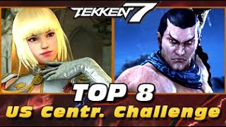 Tekken 7 - US Central Challenge - TOP 8 feat. Trojan, Shadow 20z, Mazen, DieLit Wave