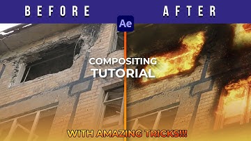 How to Composite fire to Window/House - QUICK & EASY TUTORIAL! - BEYOND SKY 2022