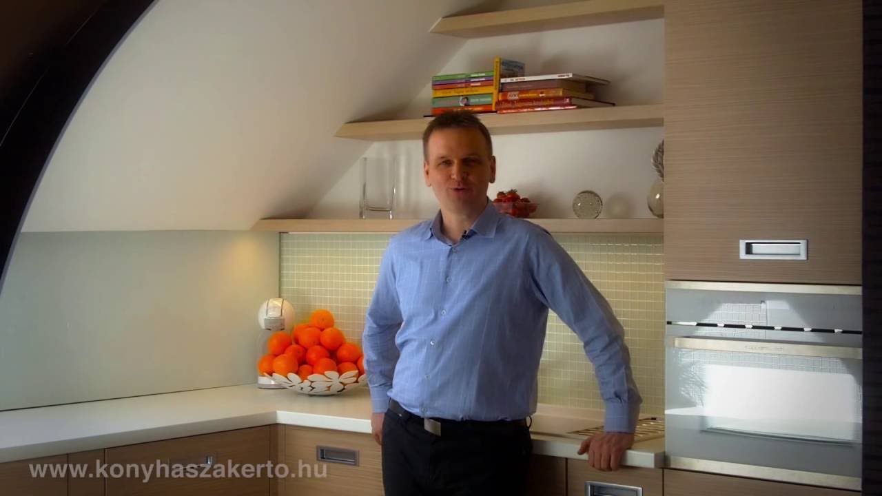A konyhaszakértÅ kft. munkáiból: modern tetÅtéri konyha videó ...
