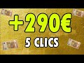 Paris sportifs 290 net en 5 clics 