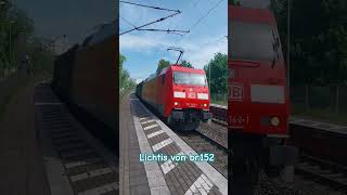 #bahnliebe #train #railway #train #güterzug #br.152 #dbcargo #deutschbahn @deutschebahn