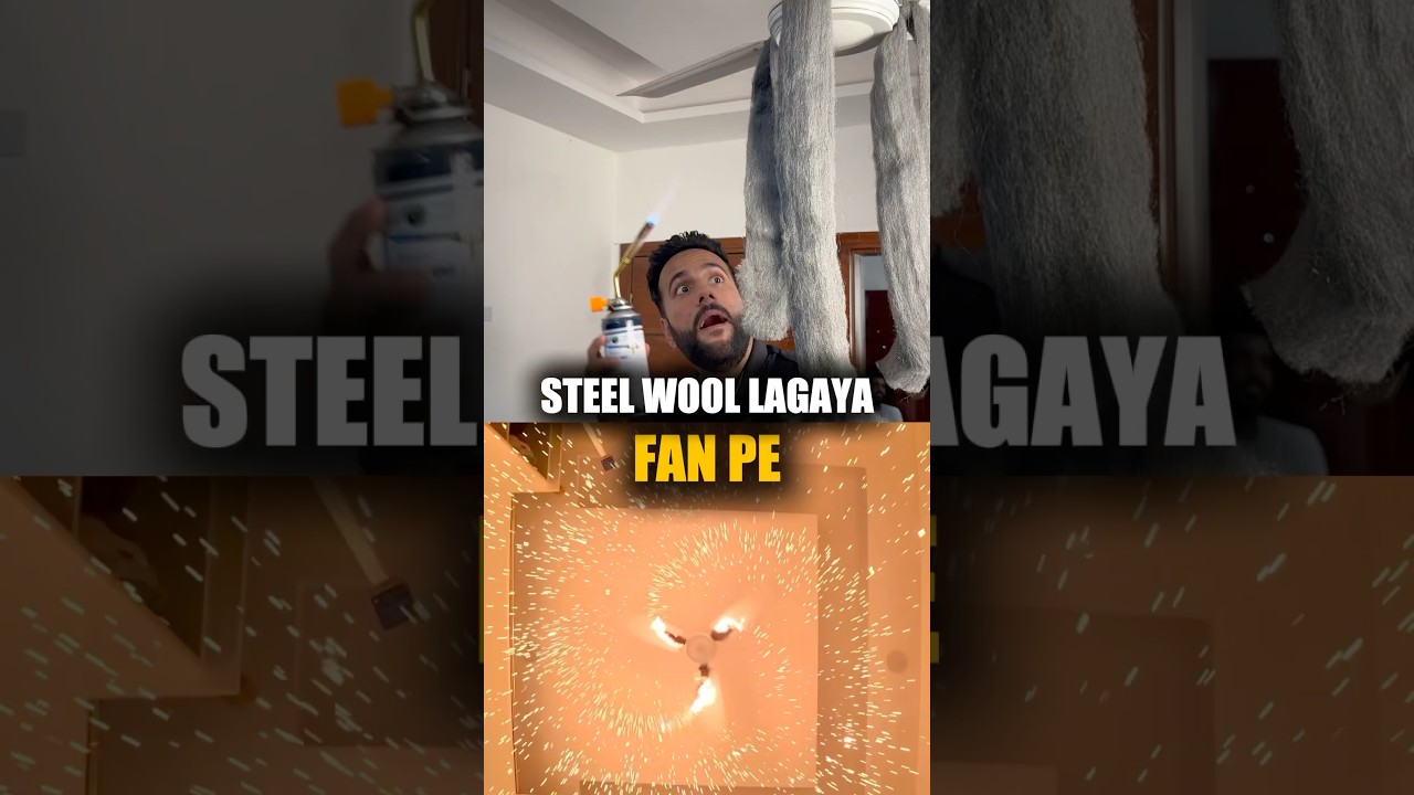 Kaisa Laga ?🔥😳 | Science experiment #ashusir #scienceandfun #physics #chemistry #funny #shorts