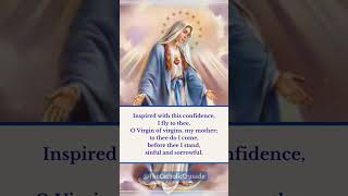 Memorare to the Blessed Virgin Mary