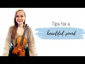 Top 5 tips for a beautiful violin sound (tone)