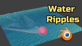 Create Realistic Water Ripples in Blender (Fast & Easy!)