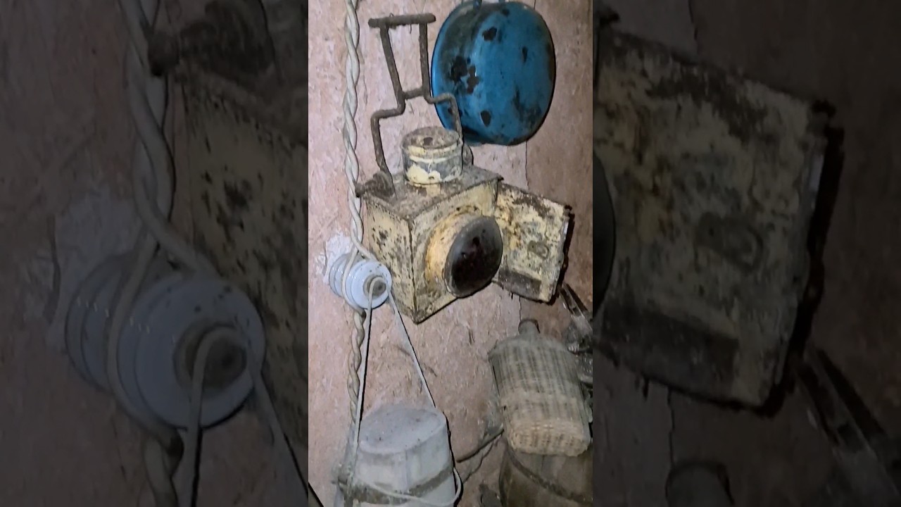 Antique mining tools Playa del Carmen Mexico museum life 