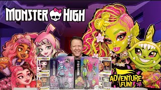 Monster High Dolls Venus McFlytrap & Creepover Party Twyla AdventureFun Toy review!