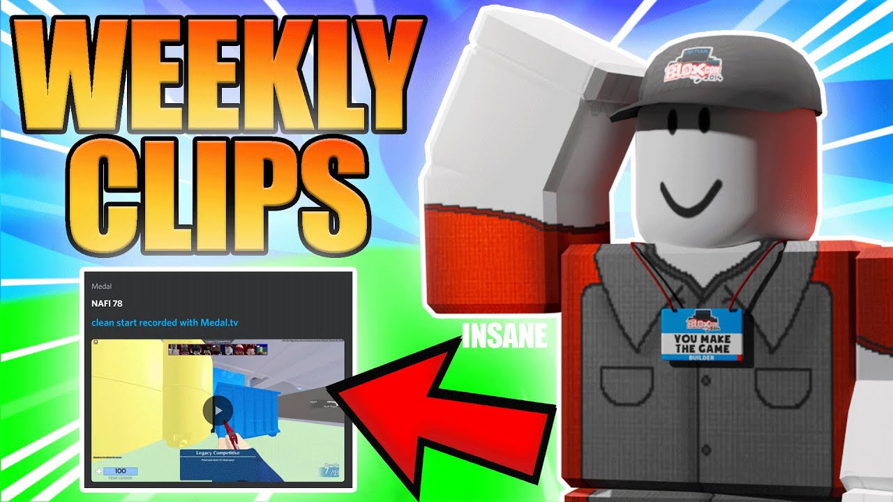  ARSENAL TOP 5 WEEKLY CLIPS 2 Roblox Arsenal YouTube