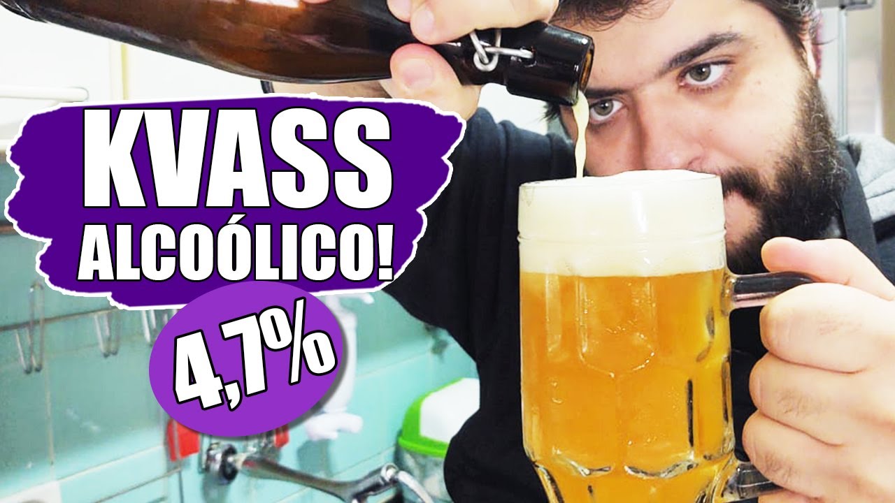 KVASS ALCOÓLICO FÁCIL! | Fermentura