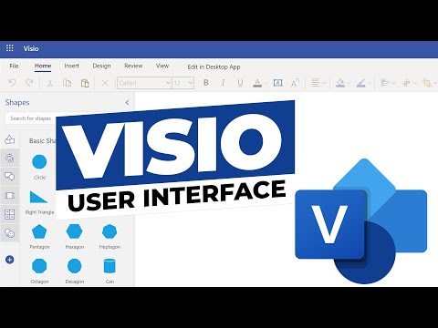 Visio Online: User Interface Overview