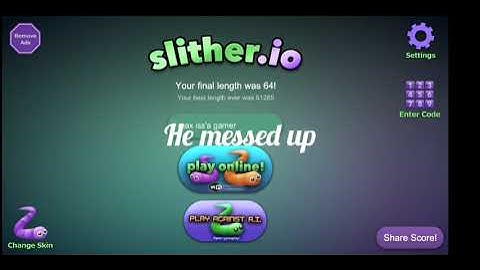 slither.io|gameplay|tutorial #gaming #games #gameplay #slithersnake