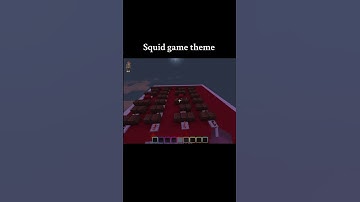Noteblock Song „way back then“ (squid game) #minecraft #shorts #noteblocksong #music #squidgame
