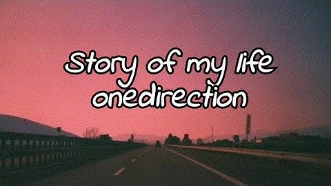Thumbnail of One direction- story of my life(lyrics)