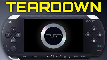 PSP 1001 Step By Step Teardown