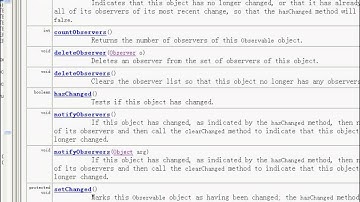84 Observable类与Observer接口详解，深入理解观察者模式