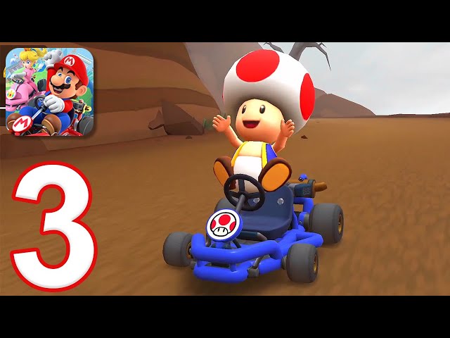 Mario Kart Tour - Gameplay Walkthrough Part 1 - Mario Cup (iOS, Android) 