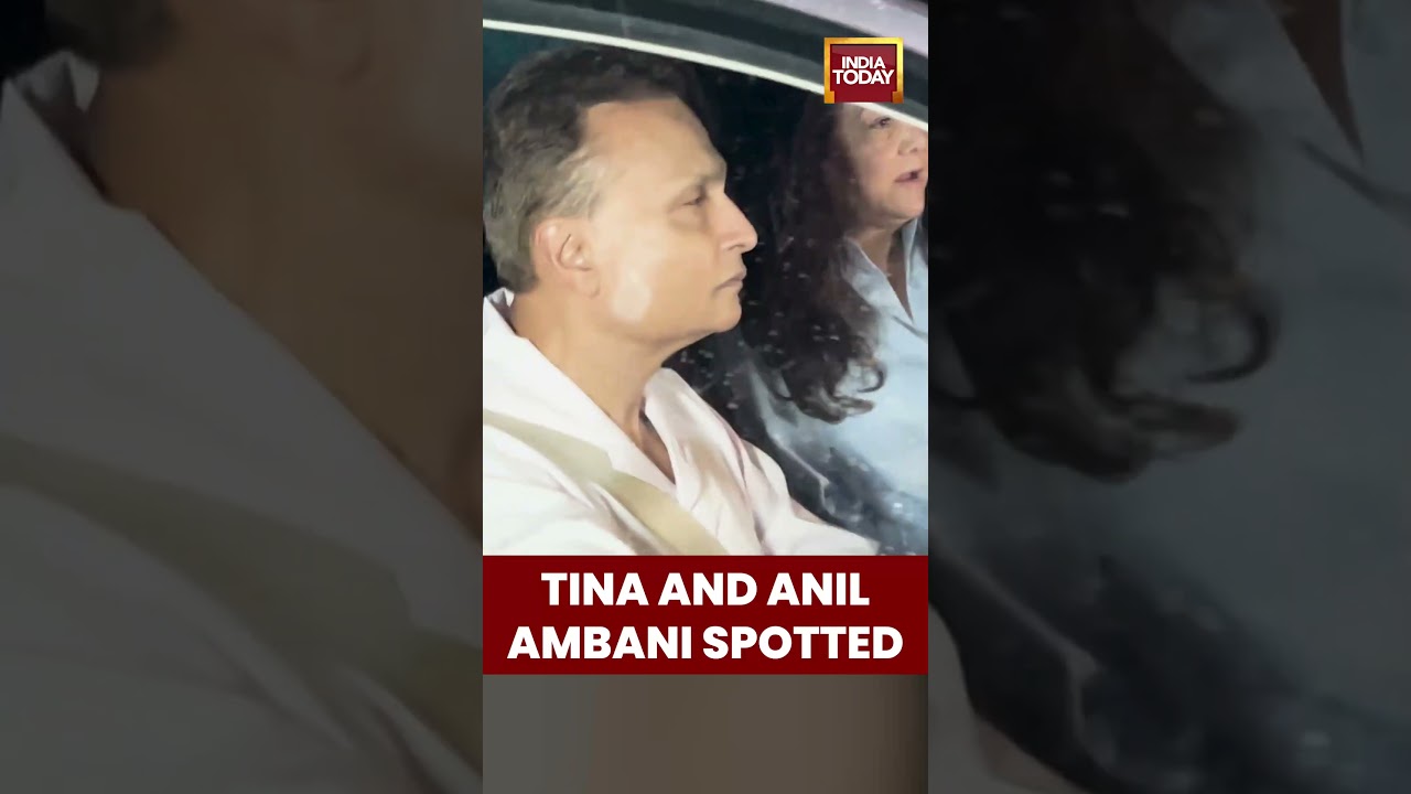 Anil Ambani and Tina Ambani Spotted Together During Rare Public Appearance | India Today