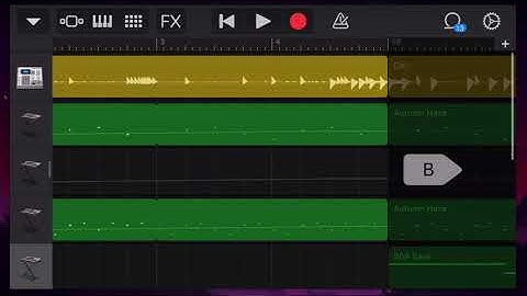 GarageBand iPhone Play All Sections