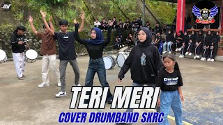 TERI MERI cover drumband SKRC || Anniversary drumband DPY #abahvloger 