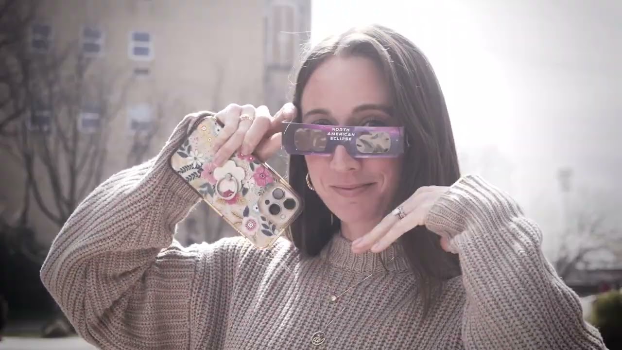 Looking at the Solar Eclipse Without Eye Protection
