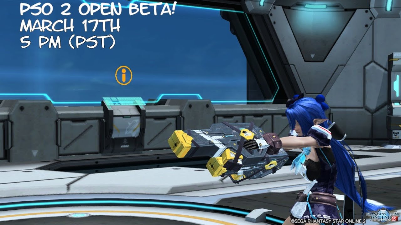 PSO 2 XB1 Open Beta! - YouTube