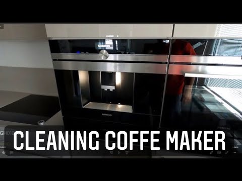 Cleaning Siemens CT636LES6 Coffe Maker - Coffe machine // Removing the Grinder