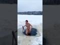 part499#Takes#Ice😱Bath in👙Frozen Lake-20°C 🧊Ice#Water🌊DipWould YOU Dare This#Winter Swimming Extreme