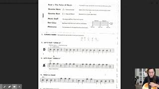 Beginner cello Plucking D amp A strings