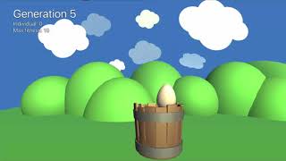 Netcode - Neural-Net learns to play “Egg Splash”