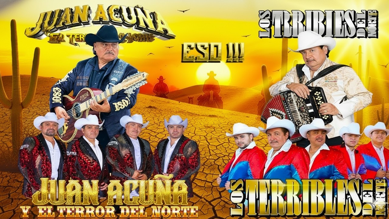 Los Terribles Del Norte VS Juan Acuña y El Terror Del Norte - Puros Corridos Mix 2026
