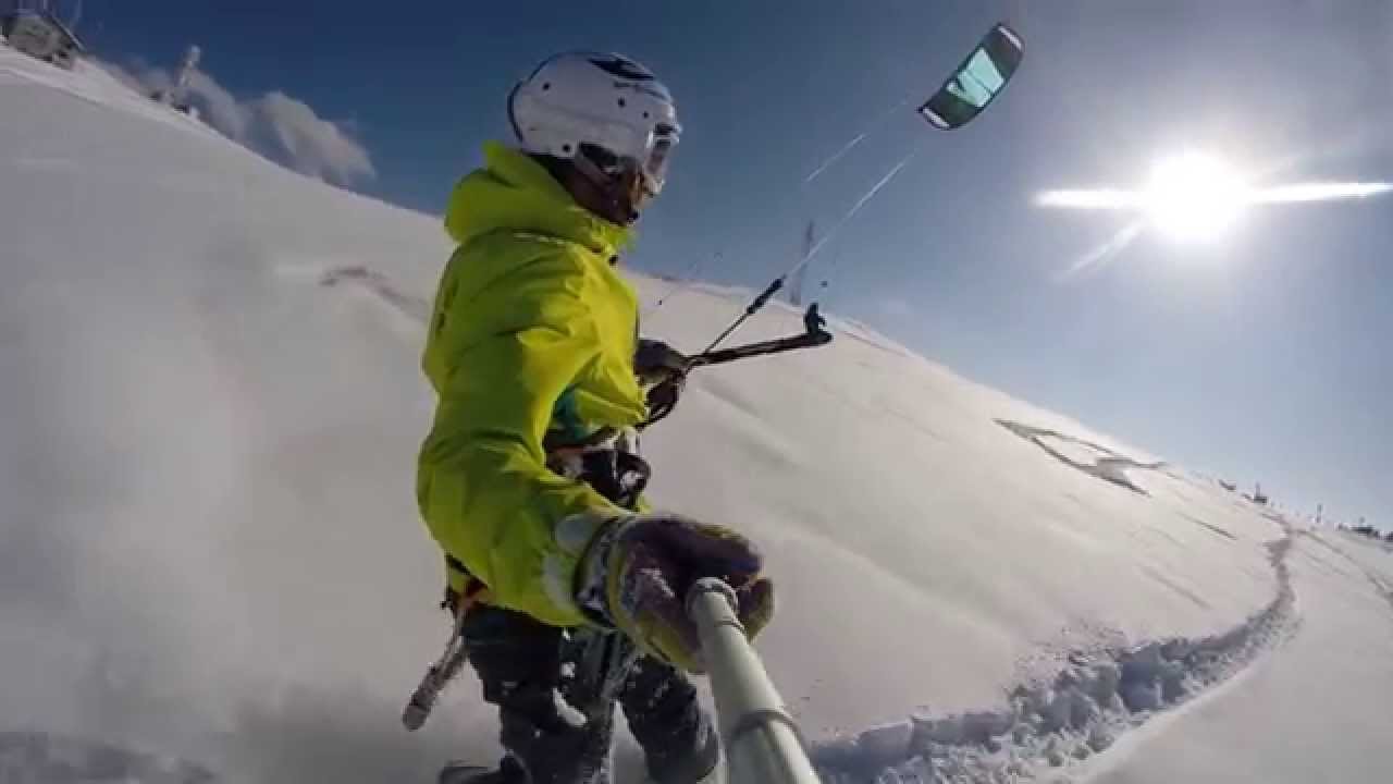 How to kitesurf in winter YouTube