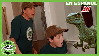 Hay un dinosaurio en la casa | Videos de dinosaurios y juguetes para niños by Parque T-Rex - Dinosaurios para niños 144,549 views 3 weeks ago 1 hour, 58 minutes