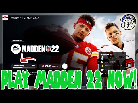 HOW TO PLAY MADDEN 22 RIGHT NOW! EA PLAY TRIAL 10 HOURS OF MADDEN 22!