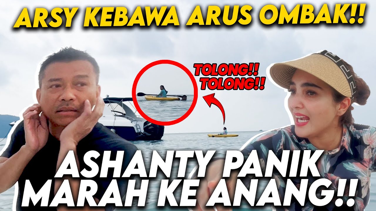 TAK SADAR MENDAYUNG ARSY TERBAWA SAMPAI TENGAH LAUT!!! ASHANTY SHOCK DAN MARAHI ANANG!!!