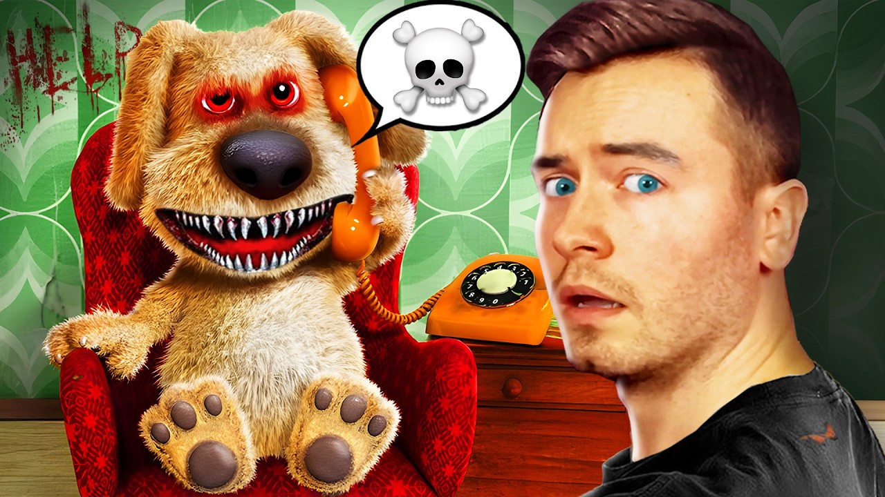 SPIELE niemals TALKING BEN die VERBOTENE APP...🐶💀