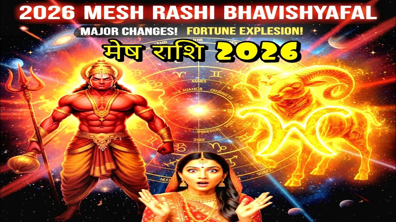 2026 Mesh Rashi Bhavishyafal | मेष राशि 2026 पूरा भविष्यफल | Career ...