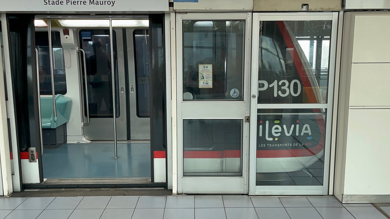 (MÉTRO VAL 208) Trajet Complet Entre CHU Eurasanté Et 4 Cantons Stade Pierre Mauroy Rame HP 130