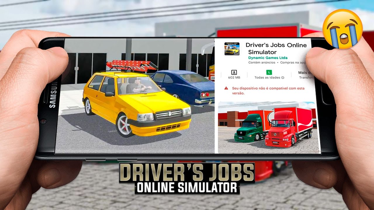 SEU CELULAR NÃO VAI RODAR? Driver's Jobs Online Simulator Dúvidas