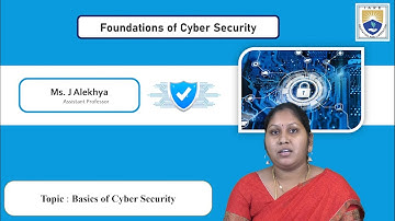 Basics of Cyber Security by Ms. J Alekhya