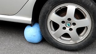 Running The UNPOPPABLE BALL Over With A Car... - Impossible Challenge